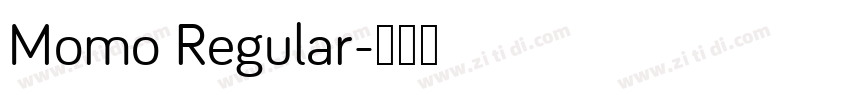 Momo Regular字体转换